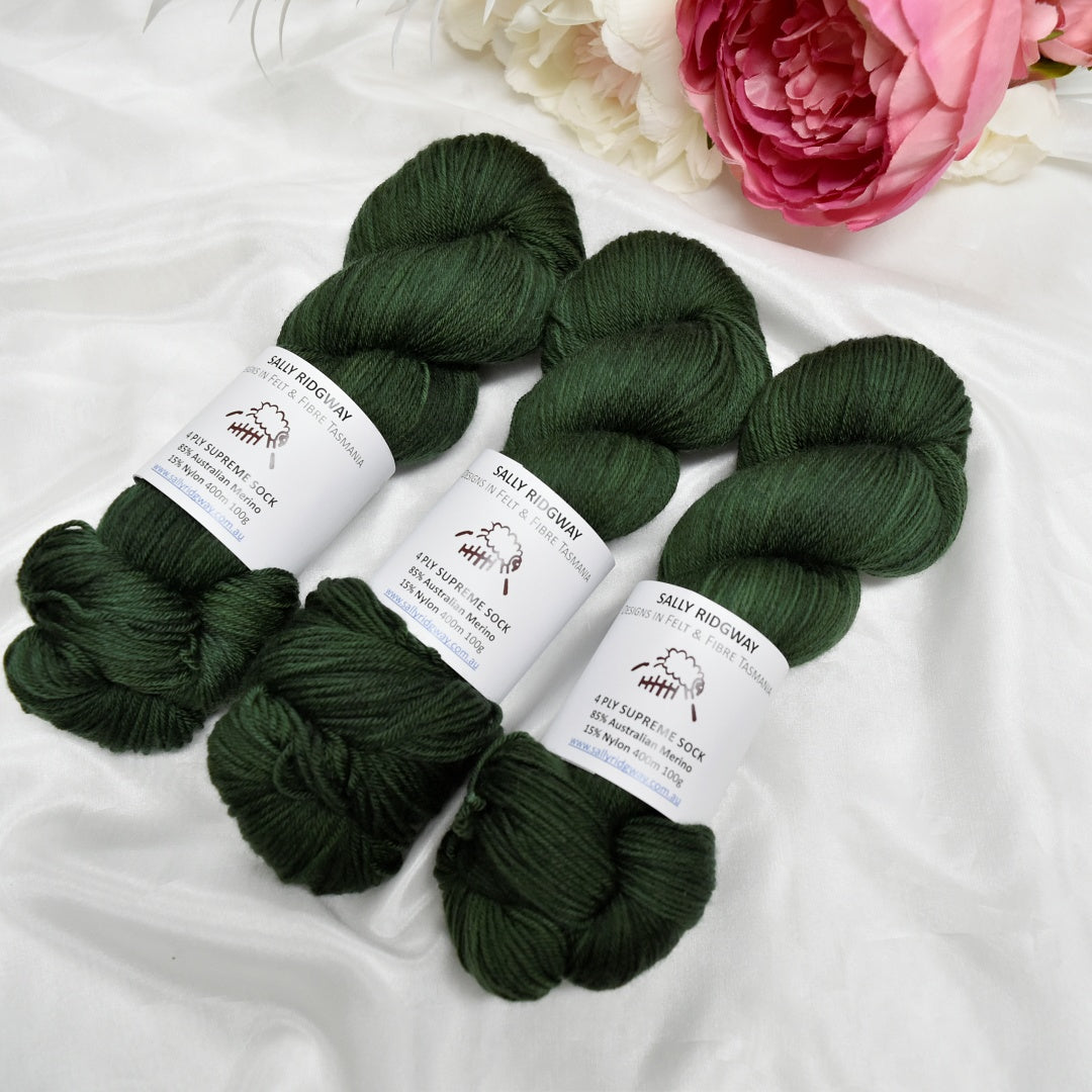 Highland 4 ply Supreme Sock Yarn| Sock Yarn | Sally Ridgway | Shop Wool, Felt and Fibre Online