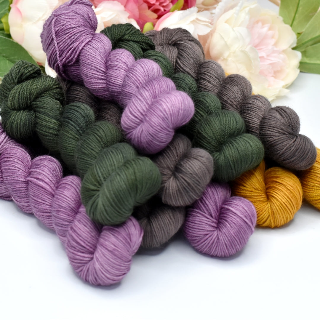 Dark Green 50g Midi Skein| | Sally Ridgway | Shop Wool, Felt and Fibre Online