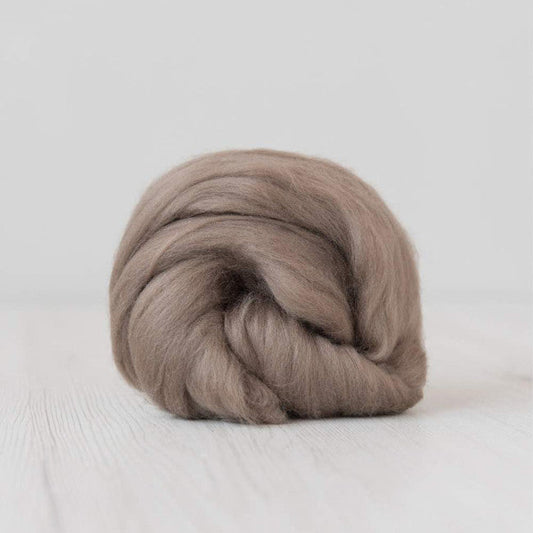 DHG Merino Wool Combed Top - Ash| DHG Wool Tops | Sally Ridgway | Shop Wool, Felt and Fibre Online