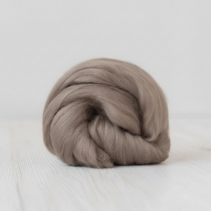 DHG Merino Wool Combed Top - Ash| DHG Wool Tops | Sally Ridgway | Shop Wool, Felt and Fibre Online