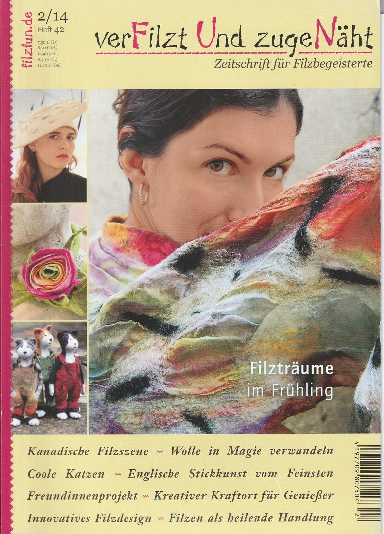 Filzfun Magazine De Stash| Destash | Sally Ridgway | Shop Wool, Felt and Fibre Online