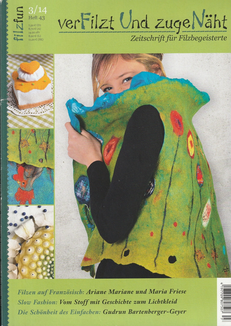 Filzfun Magazine De Stash| Destash | Sally Ridgway | Shop Wool, Felt and Fibre Online