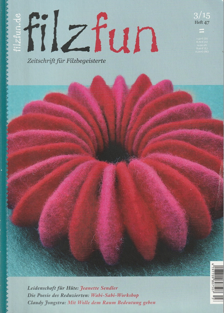 Filzfun Magazine De Stash| Destash | Sally Ridgway | Shop Wool, Felt and Fibre Online