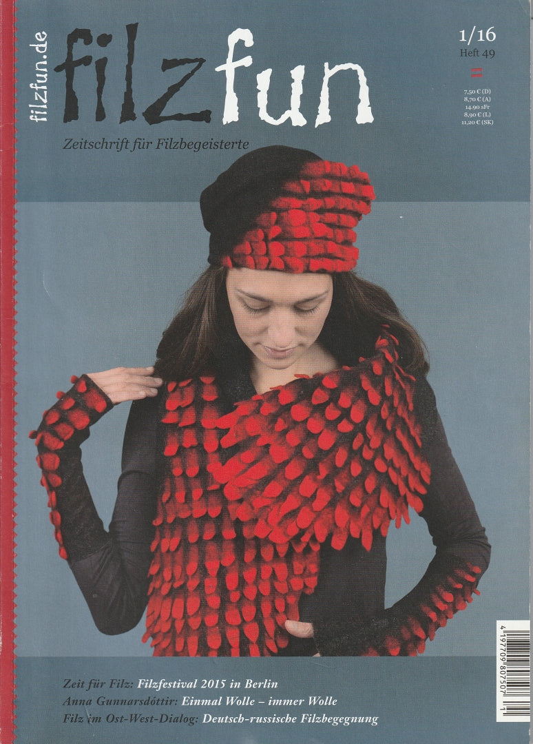 Filzfun Magazine De Stash| Destash | Sally Ridgway | Shop Wool, Felt and Fibre Online