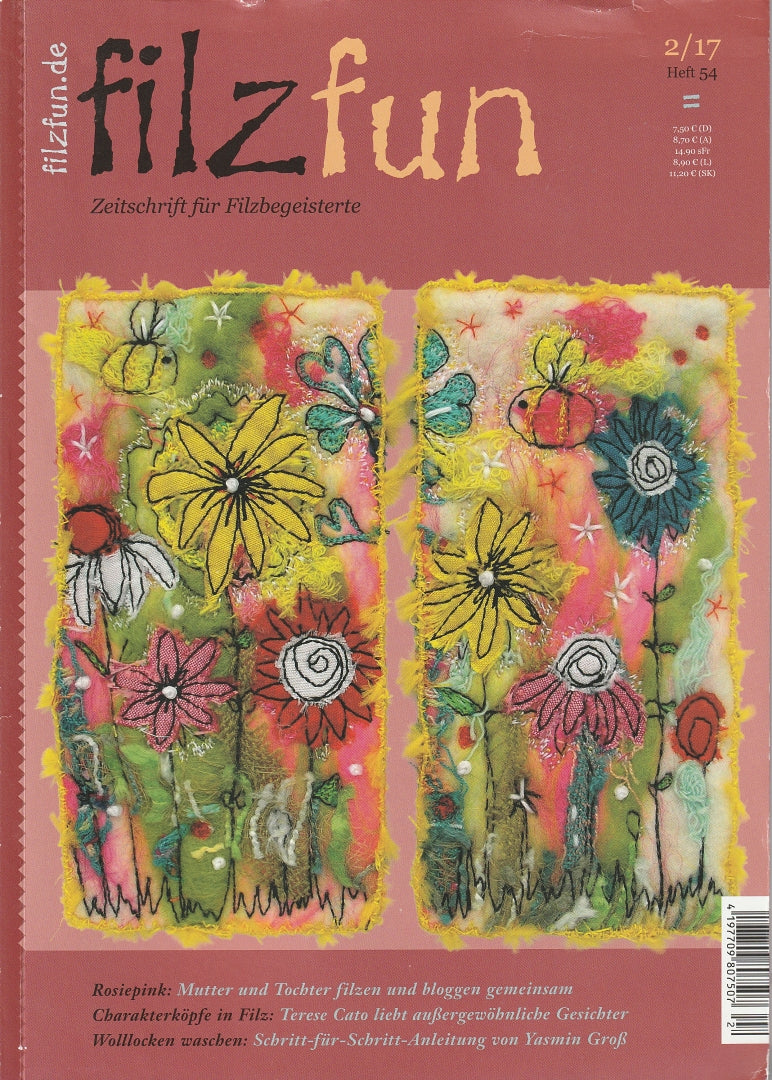 Filzfun Magazine De Stash| Destash | Sally Ridgway | Shop Wool, Felt and Fibre Online