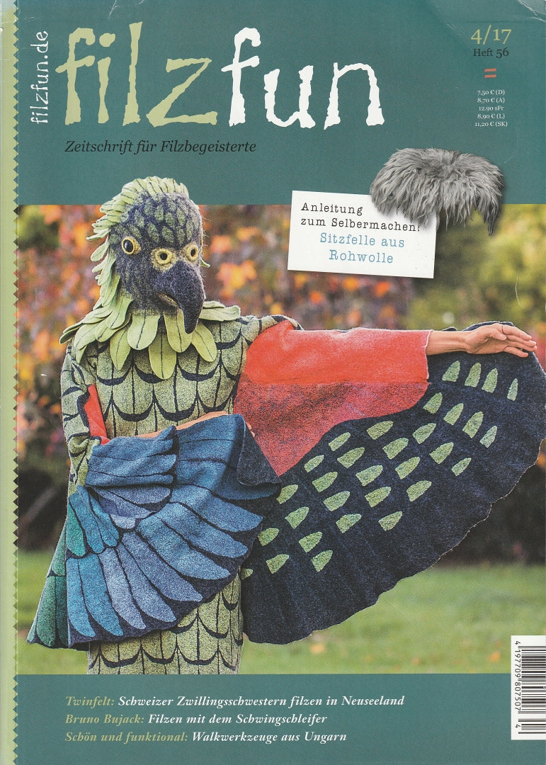 Filzfun Magazine De Stash| Destash | Sally Ridgway | Shop Wool, Felt and Fibre Online