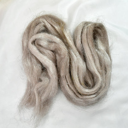 Firestar Fibre Trilobal Nylon Hand Dyed Antiquity-Firestar Fibre-3-20 grams-Sally Ridgway Designs in Felt &amp; Fibre