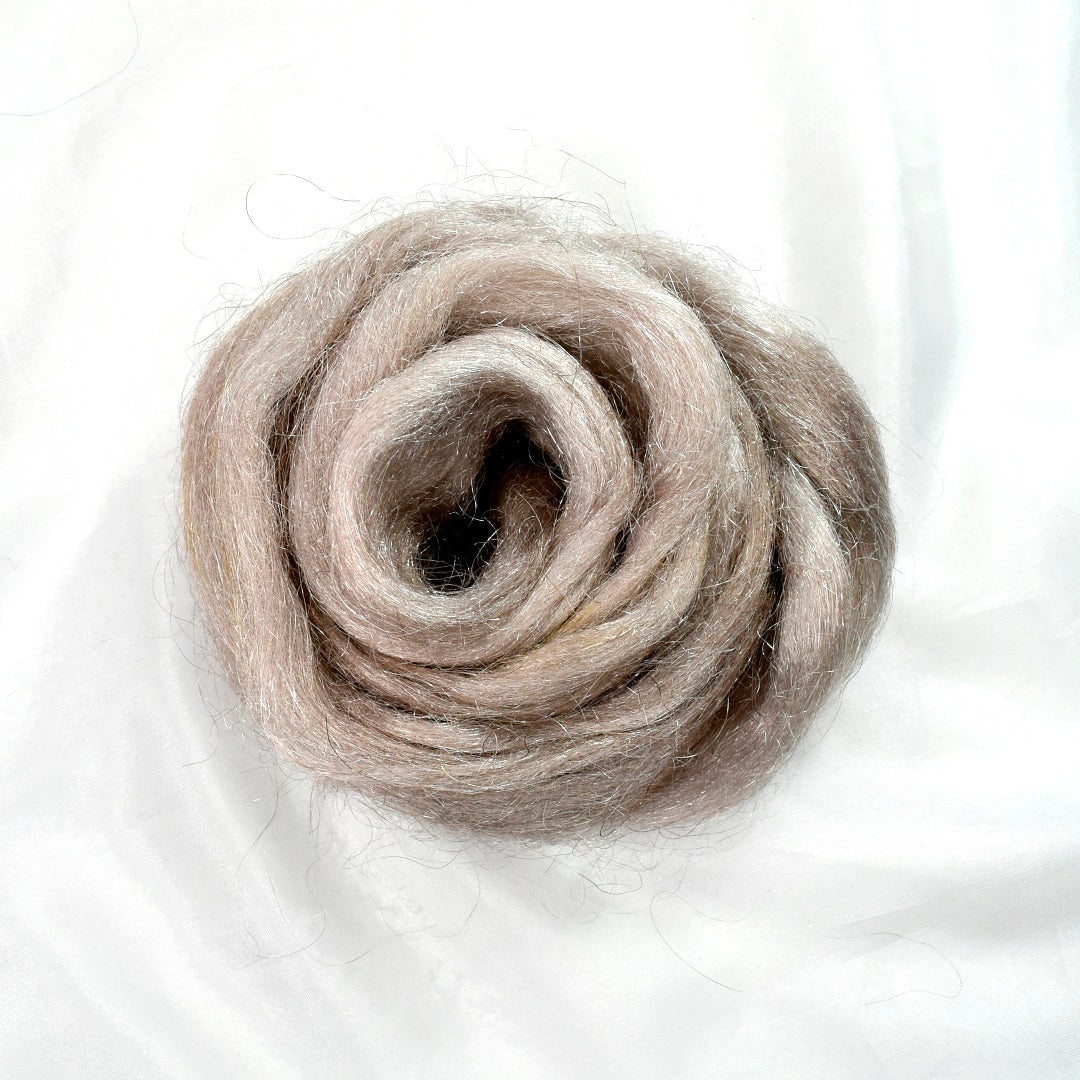 Brown Hand Dyed Firestar Fibre Trilobal | Sally Ridgway Designs – Sally ...