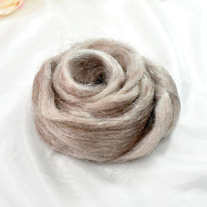 Firestar Fibre Trilobal Nylon Hand Dyed Antiquity-Firestar Fibre-2-20 grams-Sally Ridgway Designs in Felt &amp; Fibre