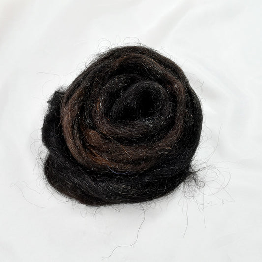 Firestar Fibre Trilobal Nylon Hand Dyed Ebony| Firestar Fibre | Sally Ridgway | Shop Wool, Felt and Fibre Online