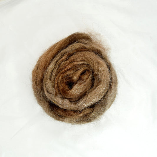 Firestar Fibre Trilobal Nylon Hand Dyed Acorn| Firestar Fibre | Sally Ridgway | Shop Wool, Felt and Fibre Online