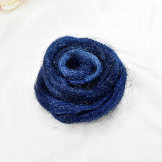 Firestar Fibre Trilobal Nylon Hand Dyed Midnight Hour| Firestar Fibre | Sally Ridgway | Shop Wool, Felt and Fibre Online