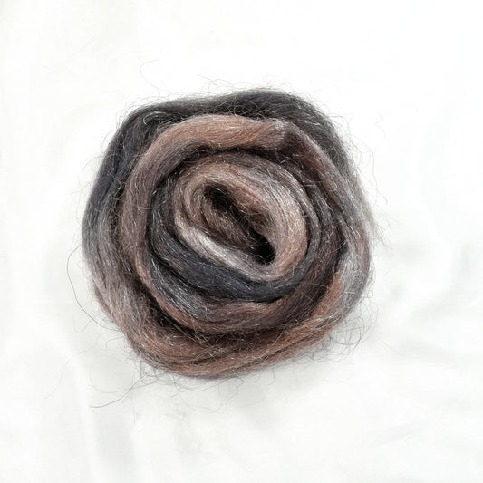 Firestar Fibre Trilobal Nylon Hand Dyed Wombat| Firestar Fibre | Sally Ridgway | Shop Wool, Felt and Fibre Online