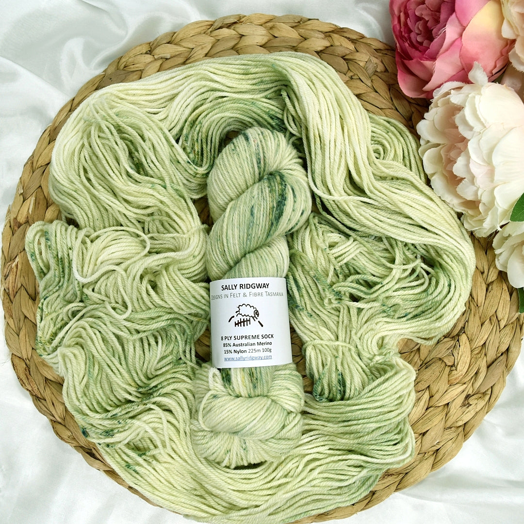 8 Ply Supreme Sock in Hellebore| 8 Ply Supreme Sock | Sally Ridgway | Shop Wool, Felt and Fibre Online