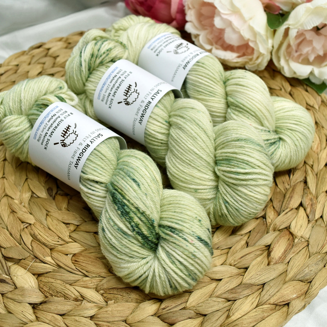 8 Ply Supreme Sock in Hellebore| 8 Ply Supreme Sock | Sally Ridgway | Shop Wool, Felt and Fibre Online