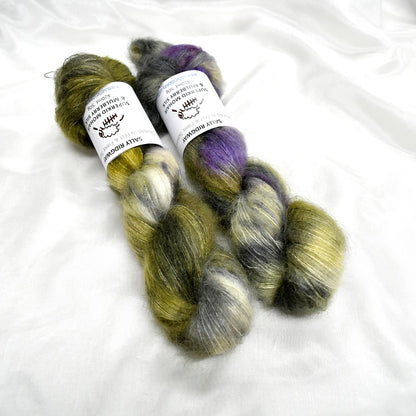 Superkid Mohair & Silk Hand Dyed Lost Lichen