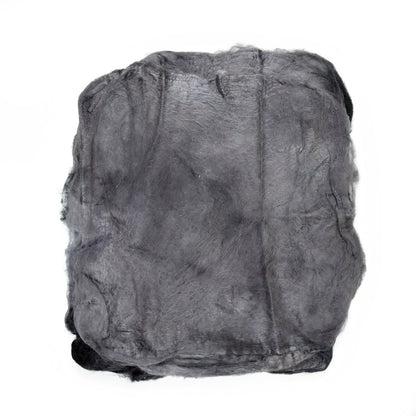 Mulberry Silk Hankies Hand Dyed Charcoal| Silk Hankies | Sally Ridgway | Shop Wool, Felt and Fibre Online