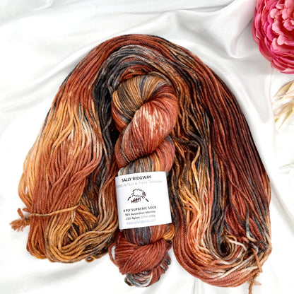 8 Ply Supreme Sock in Dingo Den| 8 Ply Supreme Sock | Sally Ridgway | Shop Wool, Felt and Fibre Online