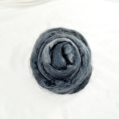 Firestar Fibre Hand Dyed Trilobal Nylon Coal Mine| Firestar Fibre | Sally Ridgway | Shop Wool, Felt and Fibre Online