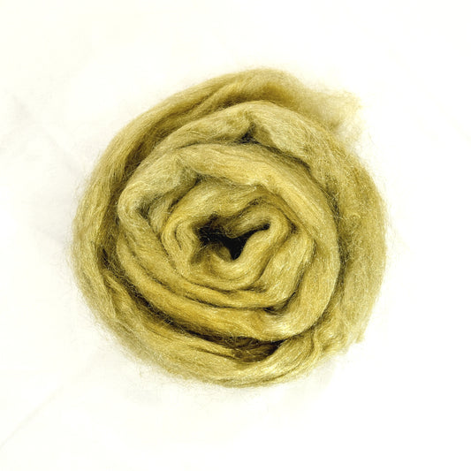 Firestar Fibre Trilobal Nylon Hand Dyed Chartreuse| Firestar Fibre | Sally Ridgway | Shop Wool, Felt and Fibre Online