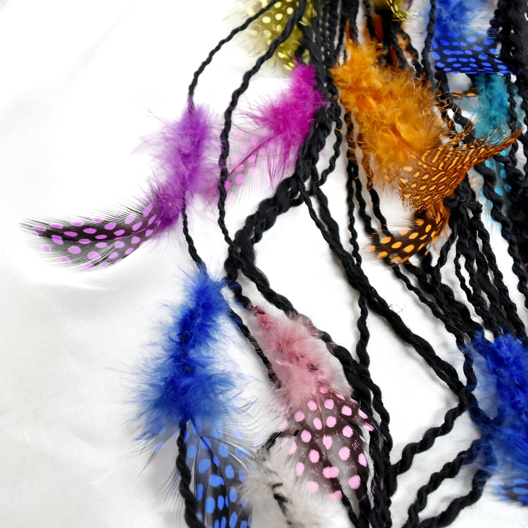 Hand Spun Feathered Art Yarn| Hand Spun Yarn | Sally Ridgway | Shop Wool, Felt and Fibre Online