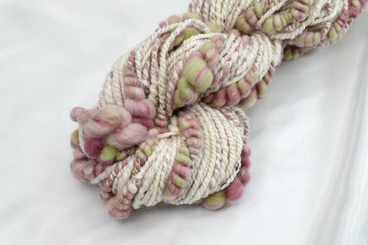 Hand Spun Chunky Art Yarn with Bee Hives| Hand Spun Yarn | Sally Ridgway | Shop Wool, Felt and Fibre Online