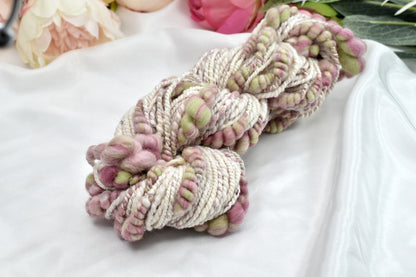 Hand Spun Chunky Art Yarn with Bee Hives| Hand Spun Yarn | Sally Ridgway | Shop Wool, Felt and Fibre Online