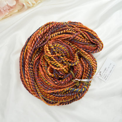 Hand Spun Tasmanian Merino Wool Chunky Yarn Copper Canyon| Hand Spun Yarn | Sally Ridgway | Shop Wool, Felt and Fibre Online