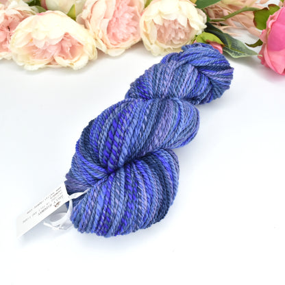 Hand Spun Tasmanian Merino Wool Chunky Yarn Purple Slate| Hand Spun Yarn | Sally Ridgway | Shop Wool, Felt and Fibre Online