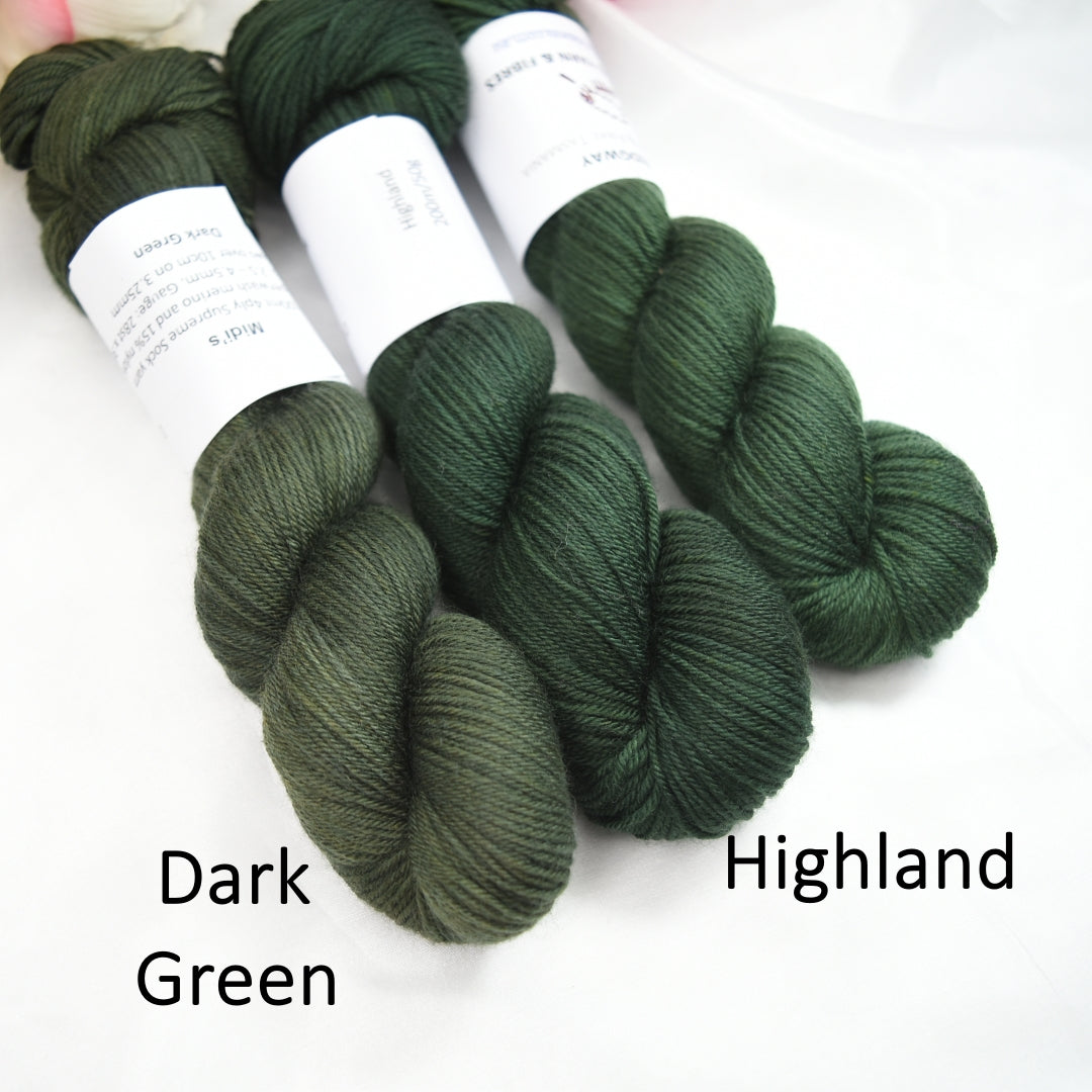 Highland 50g Midi Skein| | Sally Ridgway | Shop Wool, Felt and Fibre Online