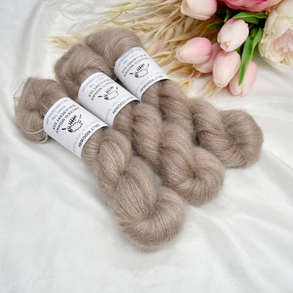 Superkid Mohair & Silk Hand Dyed Antiquity| Mohair Silk | Sally Ridgway | Shop Wool, Felt and Fibre Online