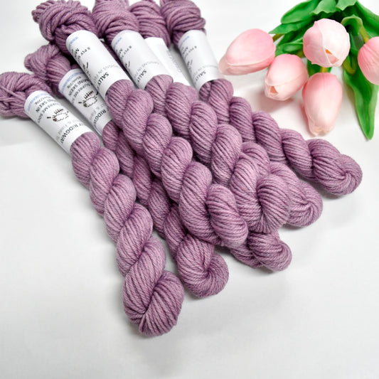 8 Ply Supreme Sock Mini Skein in Crested Iris| 8 Ply Mini Skeins | Sally Ridgway | Shop Wool, Felt and Fibre Online