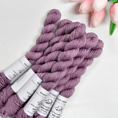 8 Ply Supreme Sock Mini Skein in Crested Iris| 8 Ply Mini Skeins | Sally Ridgway | Shop Wool, Felt and Fibre Online