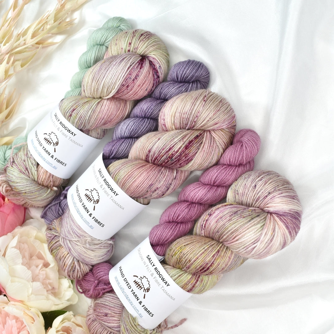 Limited Edition 4 Ply Sock Sets-Sock Yarn-1-Colour Set 1-Sally Ridgway Designs in Felt &amp; Fibre