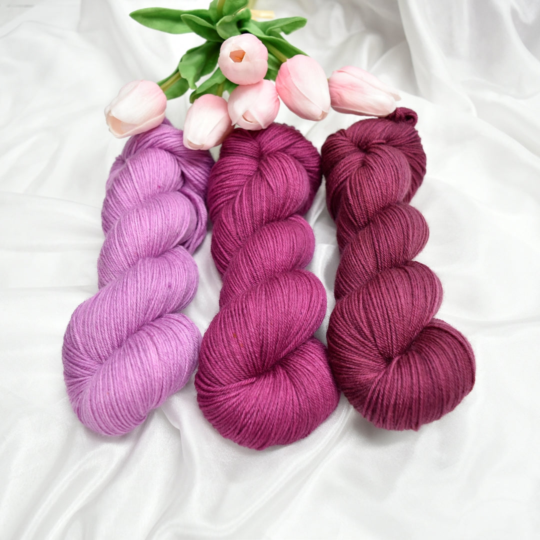Merlot Valley 3 Skein Fade Set