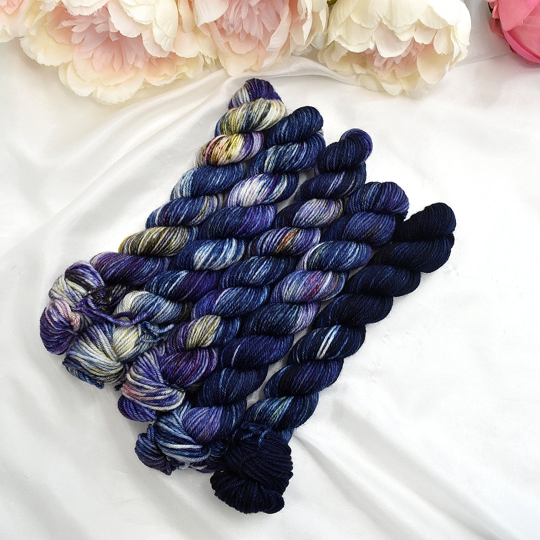 Mini Skein Set - Synergy| 4 Ply Mini Skein | Sally Ridgway | Shop Wool, Felt and Fibre Online