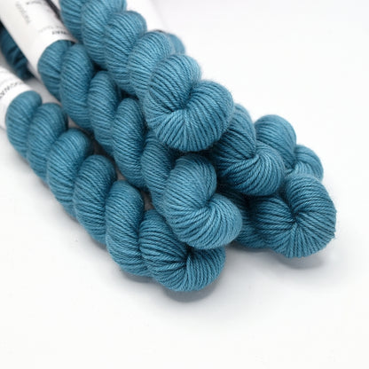 Mini Skeins 4 Ply Supreme Sock Yarn Harpoon - Sally Ridgway Designs in Felt &amp; Fibre - Australia