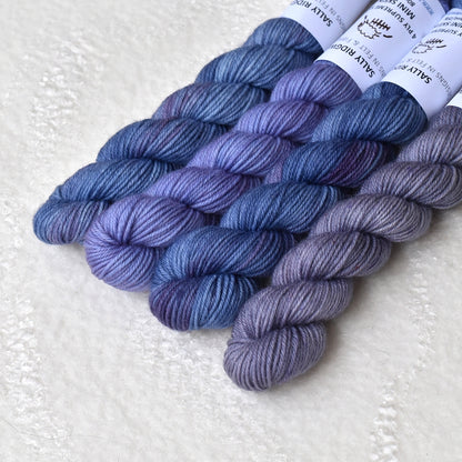 Mini Skeins 4 Ply Supreme Sock Yarn Regal Blue| Mini Skeins | Sally Ridgway | Shop Wool, Felt and Fibre Online