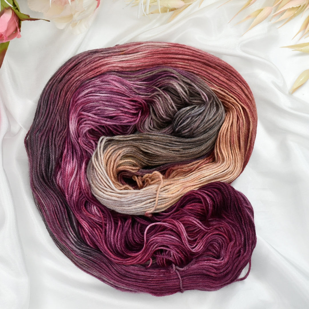 Moroccan Magic 4 ply Supreme Sock Yarn Hand Dyed| Sock Yarn | Sally Ridgway | Shop Wool, Felt and Fibre Online