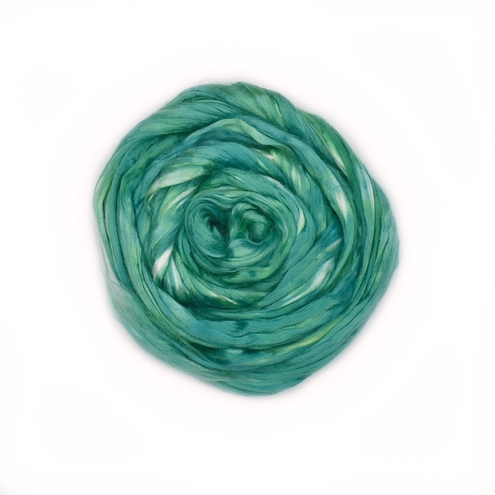 Buy Hand Dyed Mulberry Silk Roving for Spinning | Shop Wool, Felt and ...