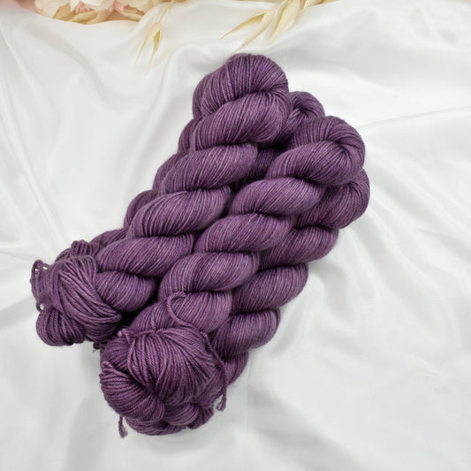 Passionate Purple 50g Midi Half Skein| 4 Ply Midi Skeins | Sally Ridgway | Shop Wool, Felt and Fibre Online