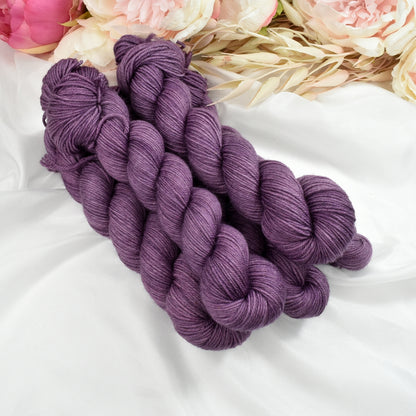 Passionate Purple 50g Midi Half Skein| 4 Ply Midi Skeins | Sally Ridgway | Shop Wool, Felt and Fibre Online