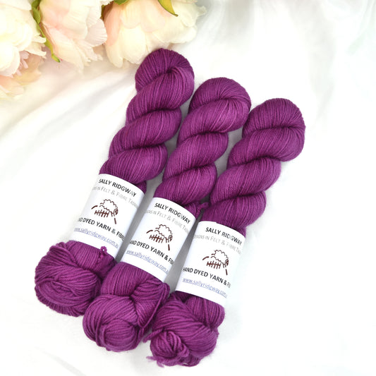 Peoney Bud 50g Midi Skein| | Sally Ridgway | Shop Wool, Felt and Fibre Online