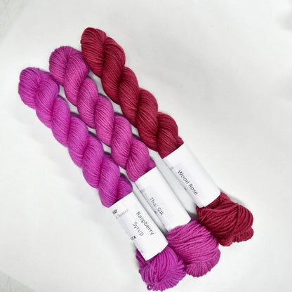 Thai Silk Mini Skeins 4 Ply Supreme Sock Yarn