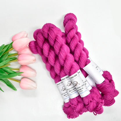 Thai Silk Mini Skeins 4 Ply Supreme Sock Yarn