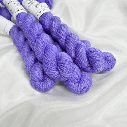 Mini Skeins 4 Ply Supreme Sock Yarn Royal Lavender| 4 Ply Mini Skein | Sally Ridgway | Shop Wool, Felt and Fibre Online