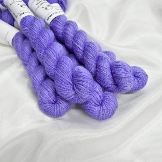 Mini Skeins 4 Ply Supreme Sock Yarn Royal Lavender| 4 Ply Mini Skein | Sally Ridgway | Shop Wool, Felt and Fibre Online