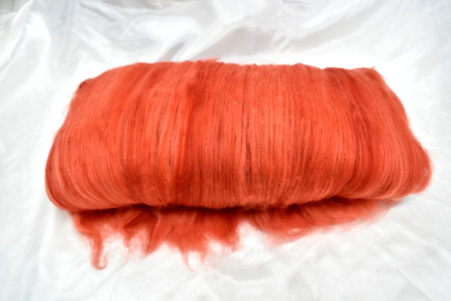 Tasmanian Merino Wool Carded Batts Hand Dyed Red Rock| Merino Wool Batts | Sally Ridgway | Shop Wool, Felt and Fibre Online