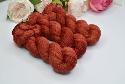 4 Ply Pure Australian Merino Wool Yarn Red Rock| 4 Ply Pure Merino Yarn | Sally Ridgway | Shop Wool, Felt and Fibre Online