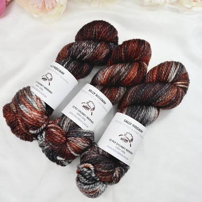 Rock Wallaby on 12 ply Chunky Merino-Chunky Yarn-3-Sally Ridgway Designs in Felt &amp; Fibre